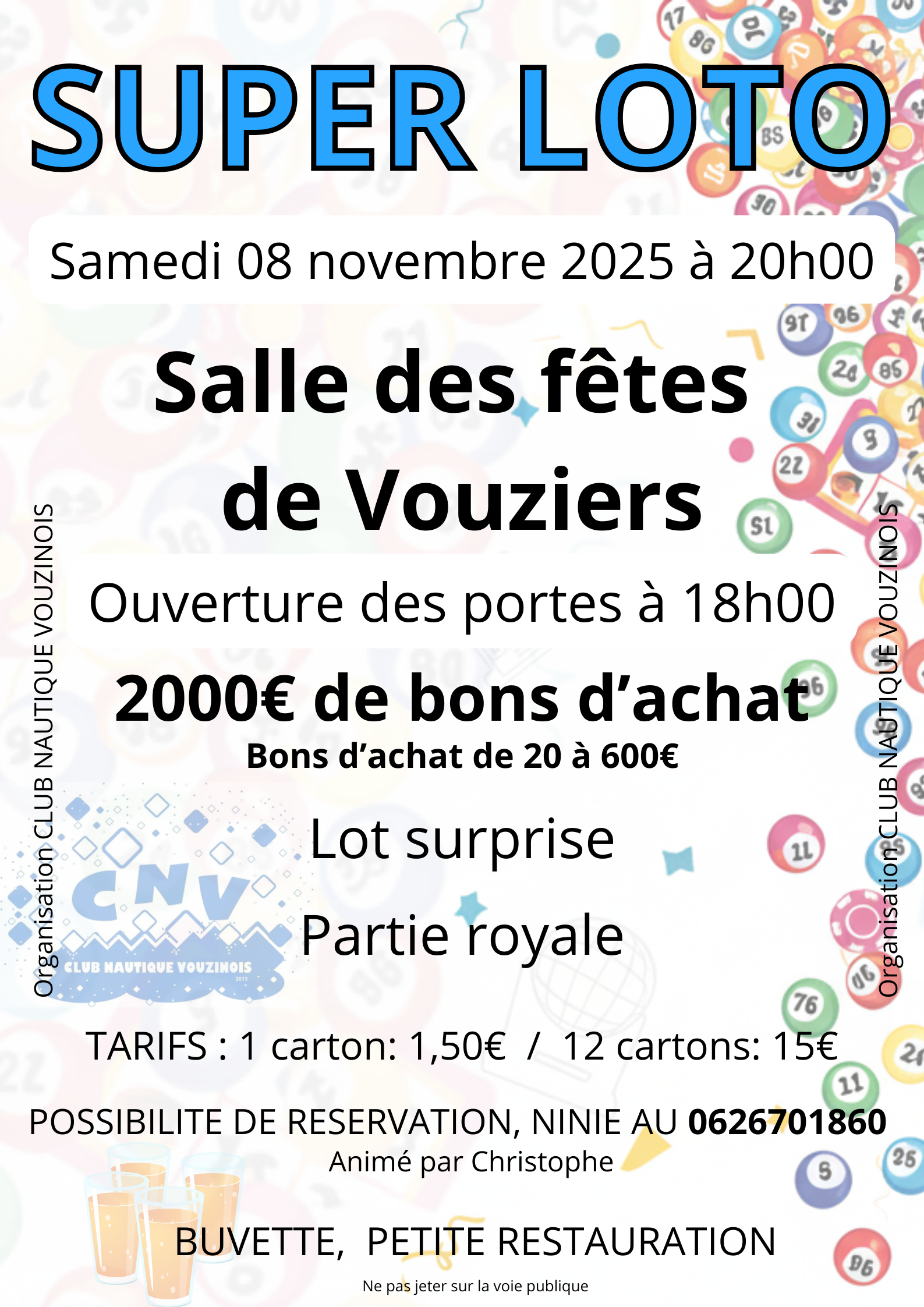 🎲LOTO du CNV 2025